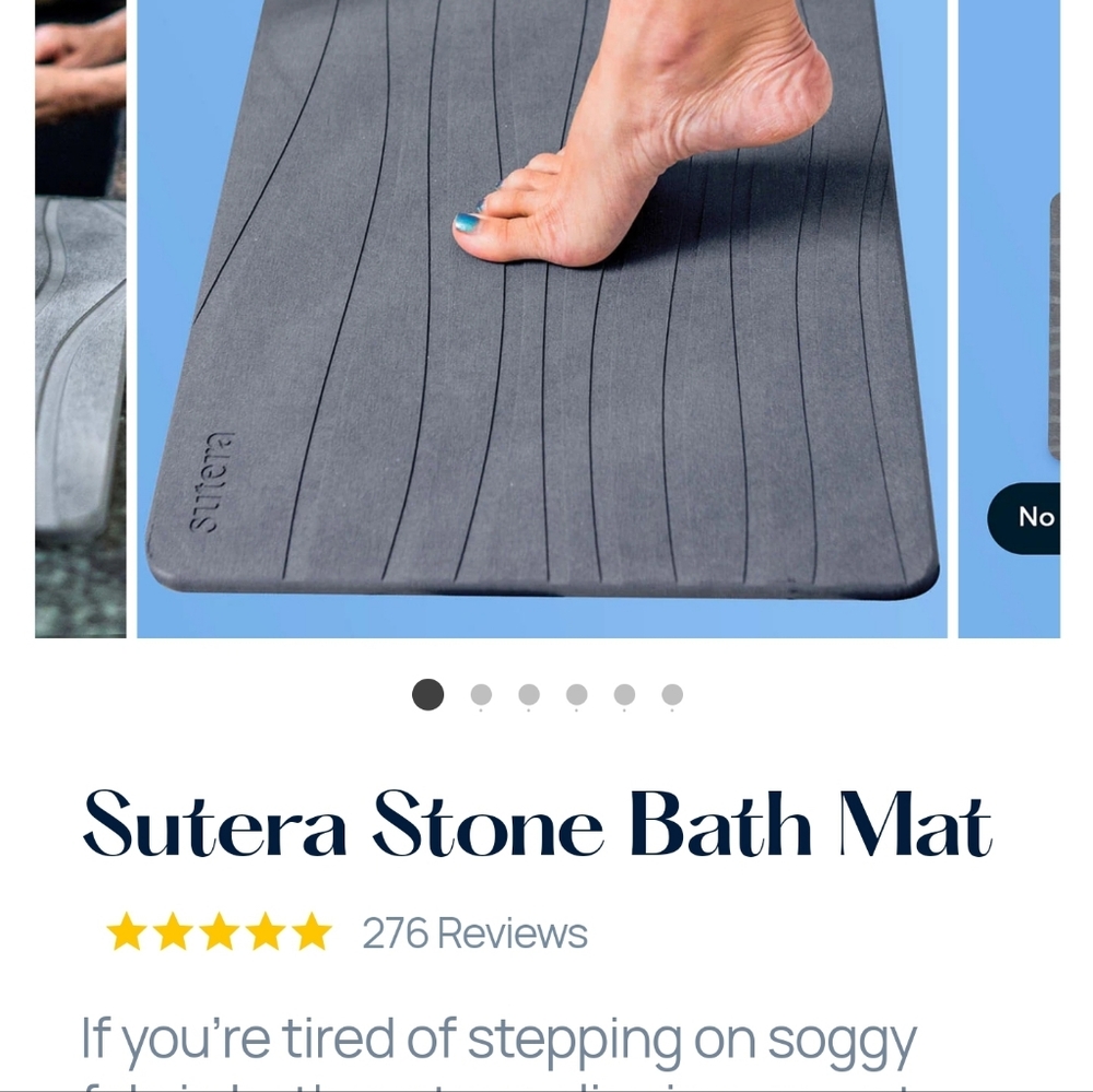 Sutera Stone Bath Mat